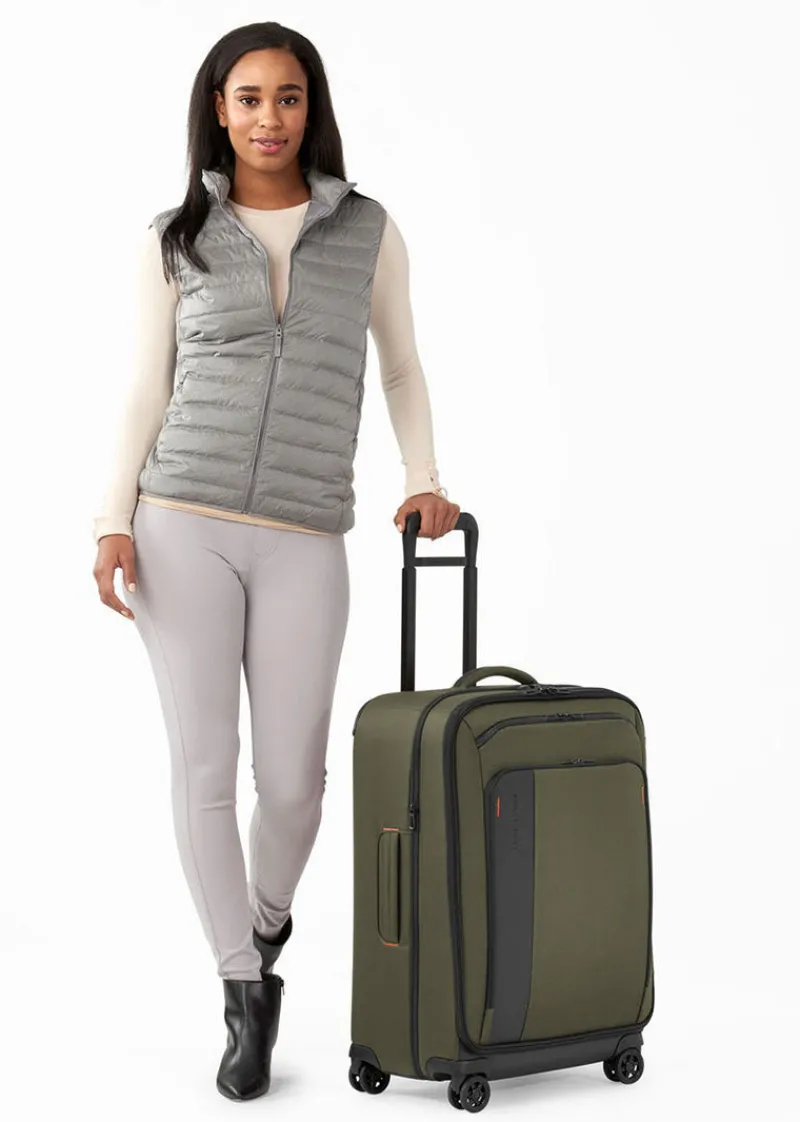 Briggs & Riley Spinner (4 Wheel) | Softside Luggage-ZDX Medium Expandable Spinner - Hunter