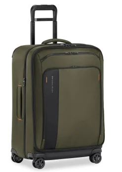 Briggs & Riley Spinner (4 Wheel) | Softside Luggage-ZDX Medium Expandable Spinner - Black