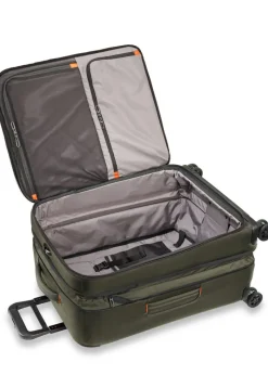 Briggs & Riley Spinner (4 Wheel) | Softside Luggage-ZDX Medium Expandable Spinner - Black