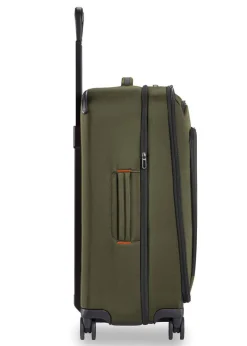 Briggs & Riley Spinner (4 Wheel) | Softside Luggage-ZDX Medium Expandable Spinner - Black