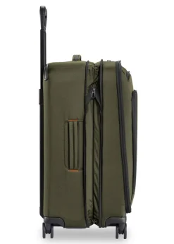 Briggs & Riley Spinner (4 Wheel) | Softside Luggage-ZDX Medium Expandable Spinner - Black