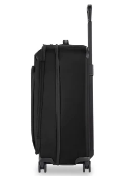Briggs & Riley Spinner (4 Wheel) | Softside Luggage-ZDX Medium Expandable Spinner - Black