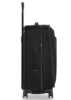 Briggs & Riley Spinner (4 Wheel) | Softside Luggage-ZDX Medium Expandable Spinner - Black