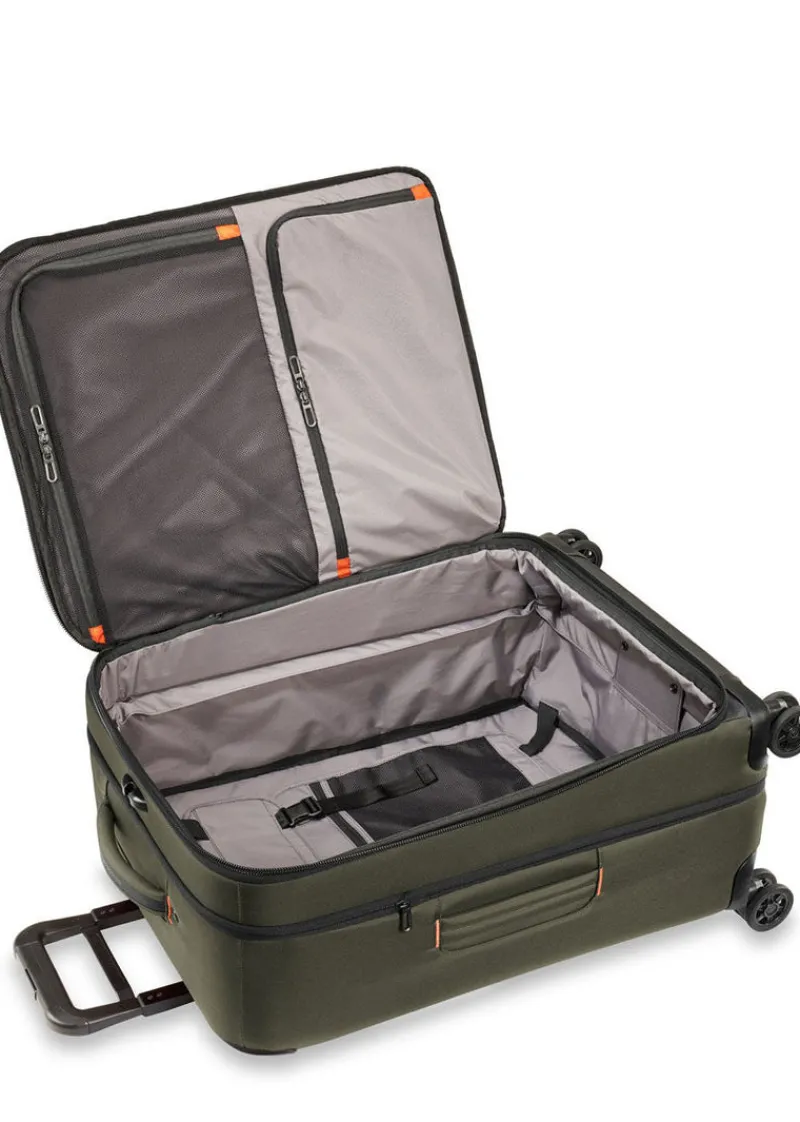 Briggs & Riley Spinner (4 Wheel) | Softside Luggage-ZDX Medium Expandable Spinner - Hunter