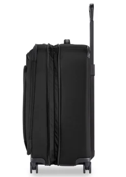 Briggs & Riley Spinner (4 Wheel) | Softside Luggage-ZDX Medium Expandable Spinner - Black