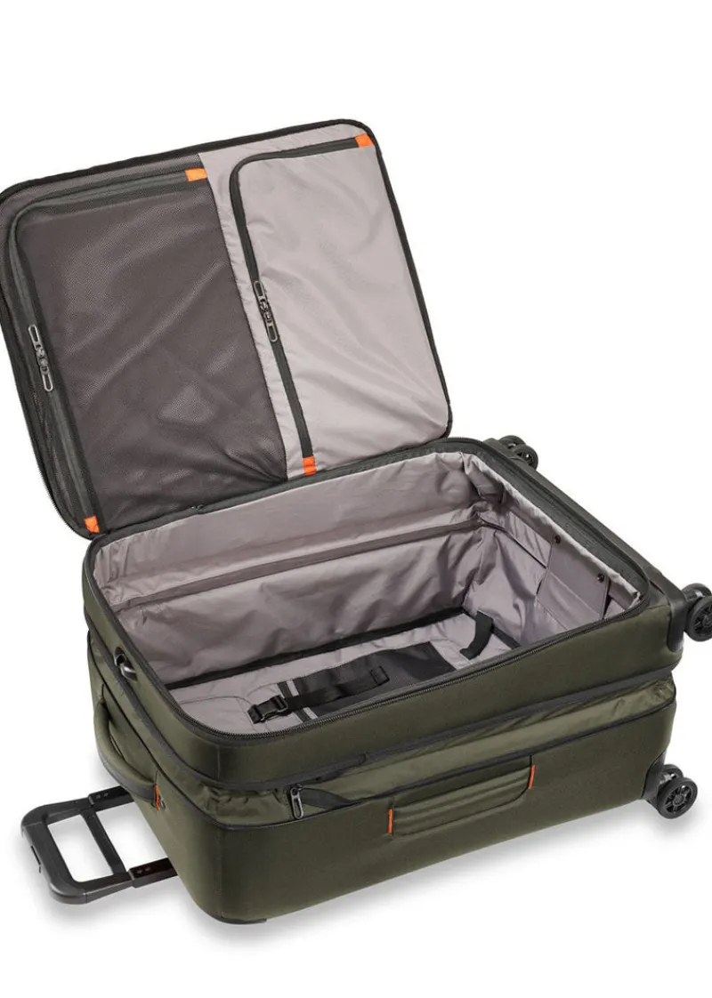 Briggs & Riley Spinner (4 Wheel) | Softside Luggage-ZDX Medium Expandable Spinner - Hunter
