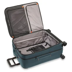 Briggs & Riley Spinner (4 Wheel) | Softside Luggage-ZDX MEDIUM Expandable Spinner - Ocean