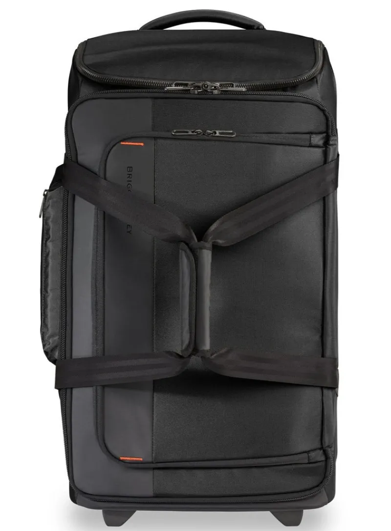 Briggs & Riley Upright (2 Wheel) | Softside Luggage-ZDX Medium Upright Duffel - Black