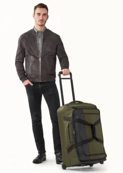 Briggs & Riley Upright (2 Wheel) | Softside Luggage-ZDX Medium Upright Duffel - Hunter