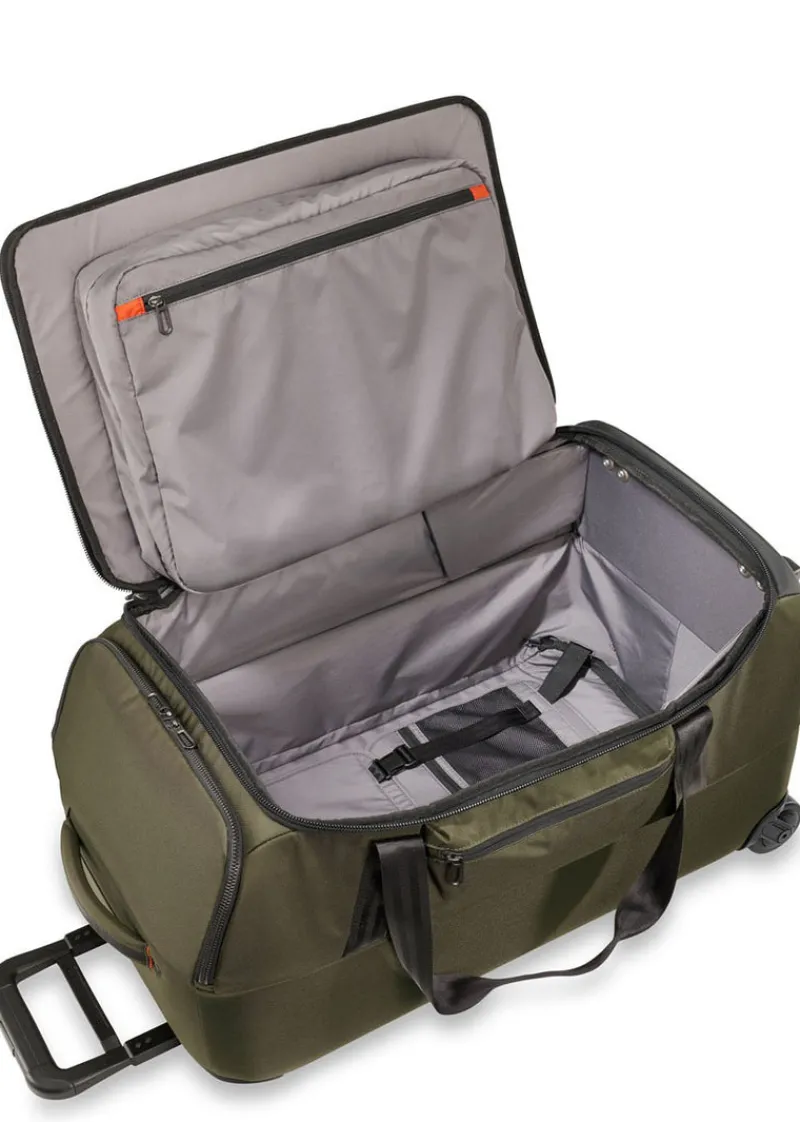 Briggs & Riley Upright (2 Wheel) | Softside Luggage-ZDX Medium Upright Duffel - Hunter
