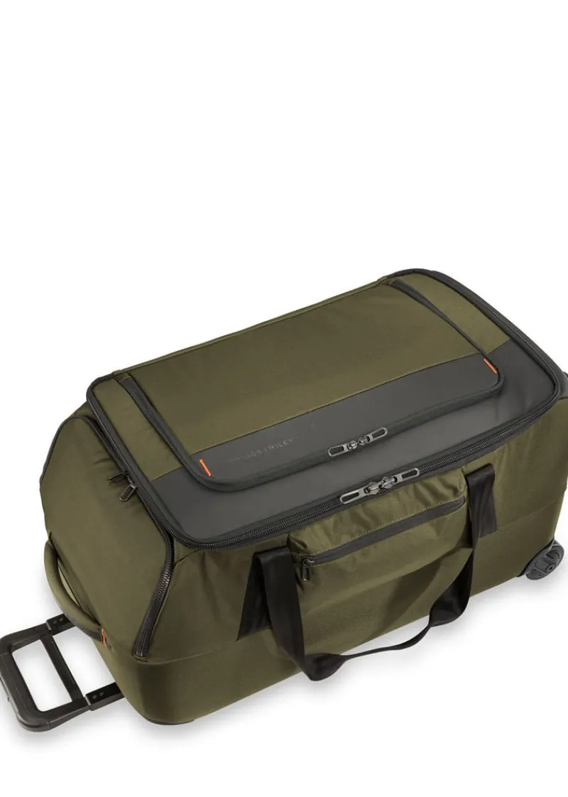 Briggs & Riley Upright (2 Wheel) | Softside Luggage-ZDX Medium Upright Duffel - Hunter