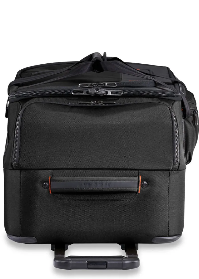Briggs & Riley Upright (2 Wheel) | Softside Luggage-ZDX Medium Upright Duffel - Black