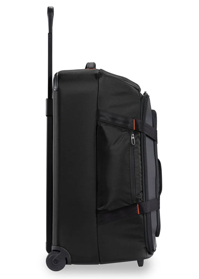 Briggs & Riley Upright (2 Wheel) | Softside Luggage-ZDX Medium Upright Duffel - Black