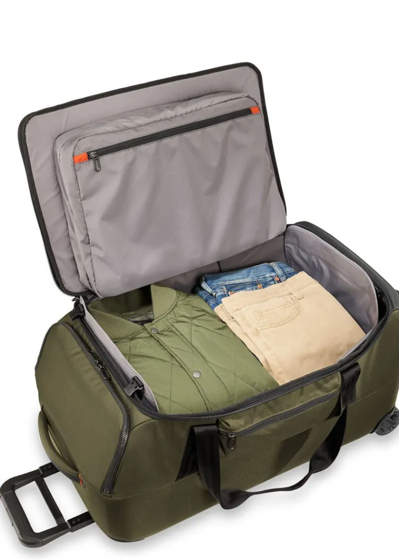 Briggs & Riley Upright (2 Wheel) | Softside Luggage-ZDX Medium Upright Duffel - Hunter