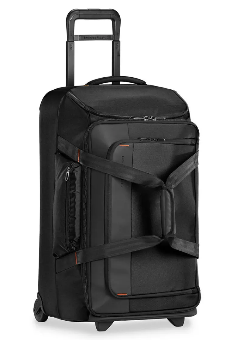 Briggs & Riley Upright (2 Wheel) | Softside Luggage-ZDX Medium Upright Duffel - Black