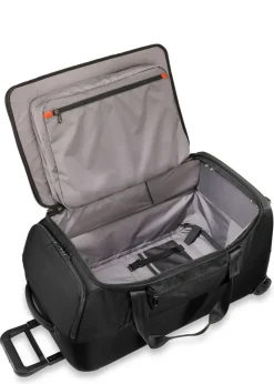 Briggs & Riley Upright (2 Wheel) | Softside Luggage-ZDX Medium Upright Duffel - Black