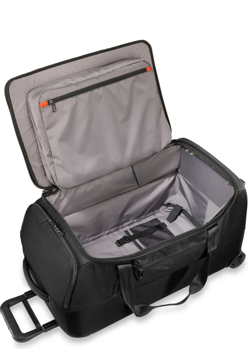 Briggs & Riley Upright (2 Wheel) | Softside Luggage-ZDX Medium Upright Duffel - Black