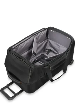 Briggs & Riley Upright (2 Wheel) | Softside Luggage-ZDX Medium Upright Duffel - Black
