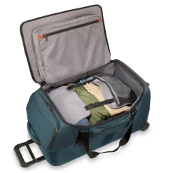 Briggs & Riley Softside Luggage-ZDX MEDIUM Upright Duffle - Ocean